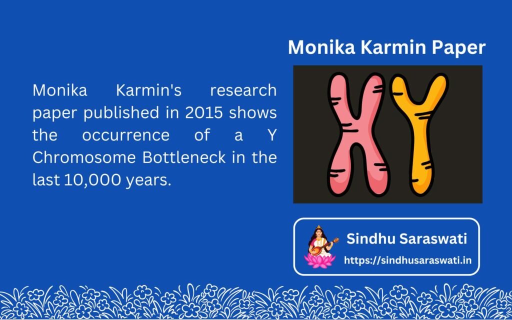 Monika Karmin Paper on Y Chromosome Bottleneck