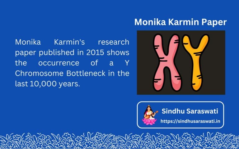 Monika Karmin Paper on Y Chromosome Bottleneck